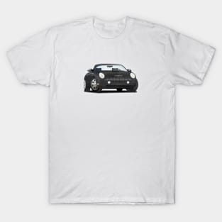 2002-2005 Ford Thunderbird Black T-Shirt